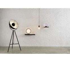 Promos TIME Magasin 26 Tout neuf 🥰 TIME Lampadaire MOVIESTAR Noir 👍