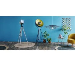 Tout neuf 🥰 TIME Lampadaire MOVIESTAR Noir 👍 -Espace Déco Magasin 2099901311559 AMB9 140169