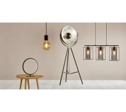 Tout neuf 🥰 TIME Lampadaire MOVIESTAR Noir 👍 -Espace Déco Magasin 2099901311559 AMB9 83601