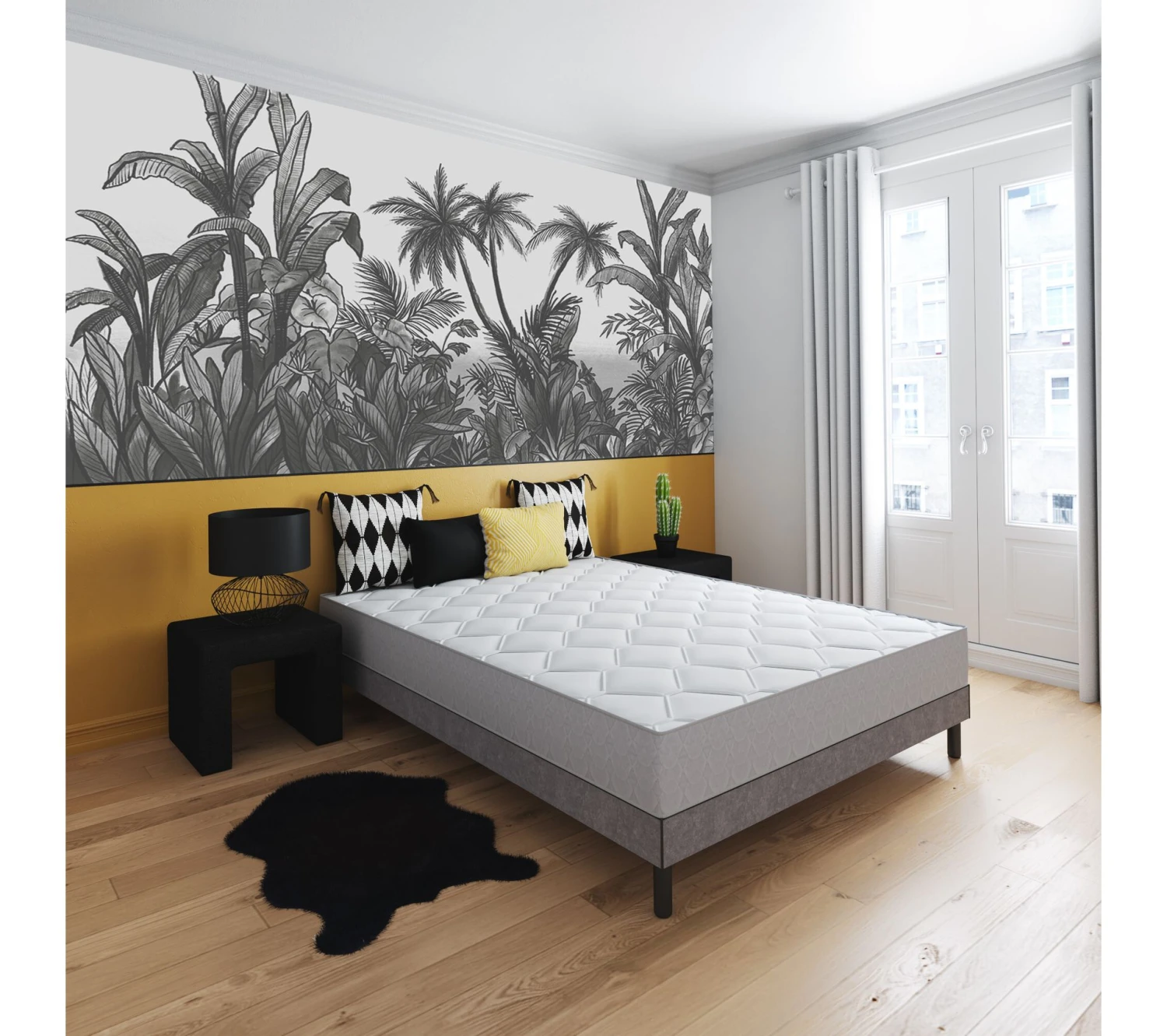 Meilleure vente 😀 TIME Coussin 30x50 cm GRAPHIQUE Moutarde ❤️ 4 Meilleure vente 😀 TIME Coussin 30x50 cm GRAPHIQUE Moutarde ❤️ – Image 2