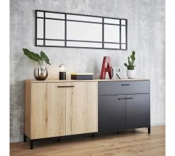 Meilleure affaire 🎉 TIME Lampe &agrave; poser GEO Noir 💯 -Espace Déco Magasin 2099901390493 AMB9 91669