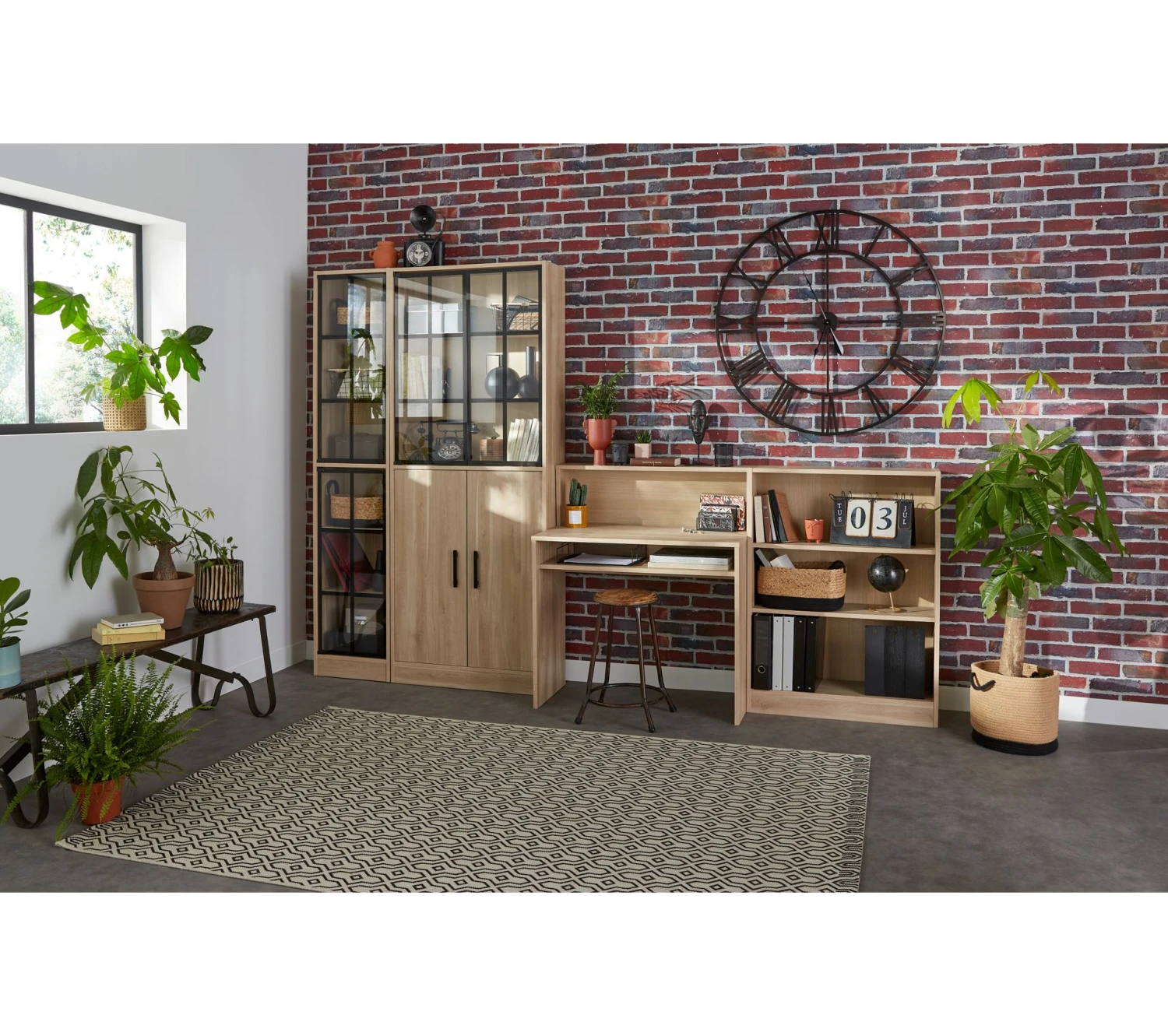 Meilleur prix 🎁 TIME Horloge D.76 cm STATION Noir ⭐ 18 Meilleur prix 🎁 TIME Horloge D.76 cm STATION Noir ⭐ – Image 16