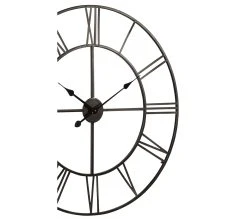 Meilleur prix 🎁 TIME Horloge D.76 cm STATION Noir ⭐ 24 Meilleur prix 🎁 TIME Horloge D.76 cm STATION Noir ⭐ -Espace Déco Magasin 2099901393586 D