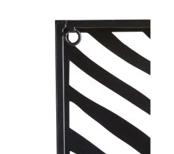 Sortie ✔️ TIME Plaque d&eacute;co m&eacute;tal LEAF Noir 🧨 -Espace Déco Magasin 2099901400055 A