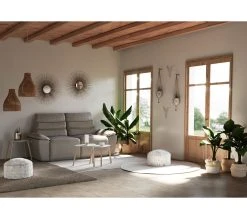 Vente flash 🤩 TIME Panier rond TAO Blanc 🛒 -Espace Déco Magasin 2099901412461 AMB2