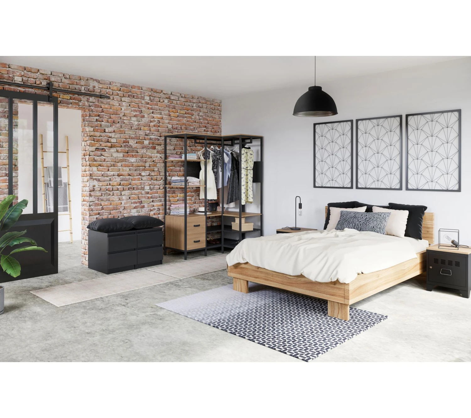 Meilleure affaire ✔️ TIME Décoration murale 60x90 cm WIRE Noir ❤️ 3 Meilleure affaire ✔️ TIME Décoration murale 60x90 cm WIRE Noir ❤️