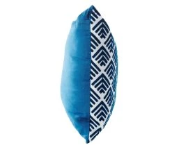 Vente flash ❤️ TIME Coussin 45x45 cm RUSTY Bleu 💯 -Espace Déco Magasin 2099901415806 P