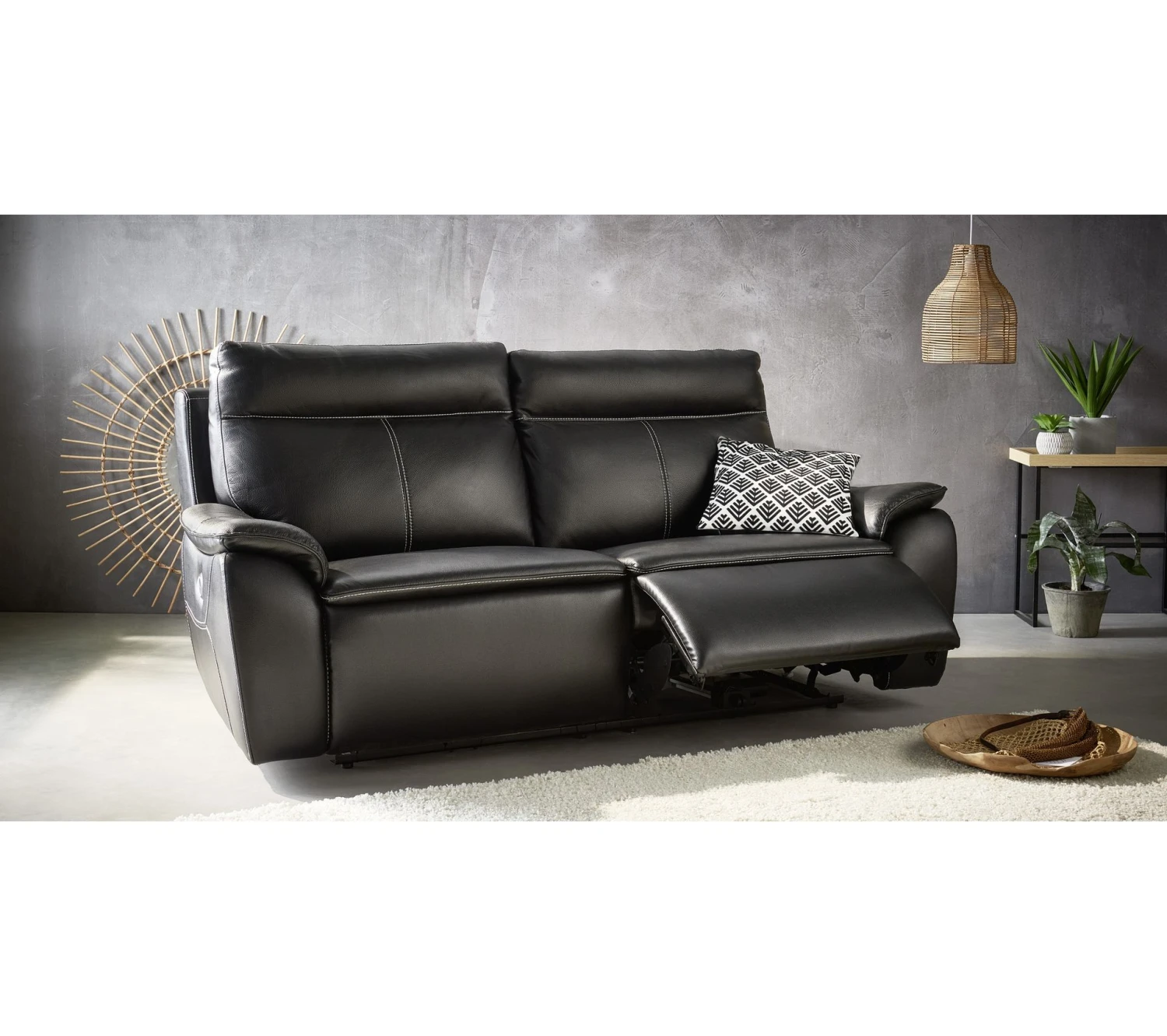 De gros 🎁 TIME Coussin 45x45 cm RUSTY Noir 🤩 3 De gros 🎁 TIME Coussin 45x45 cm RUSTY Noir 🤩