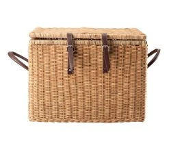 De gros 😀 TIME Malle moyen mod&egrave;le JULIETTE naturel ✨ -Espace Déco Magasin 2099901447357 F