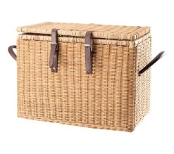 De gros 😀 TIME Malle moyen mod&egrave;le JULIETTE naturel ✨ -Espace Déco Magasin 2099901447357 P