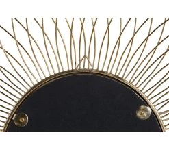 Bon marché 🔥 TIME Miroir D.84 cm LEONIE Dor&eacute; ⌛ -Espace Déco Magasin 2099901447791 A