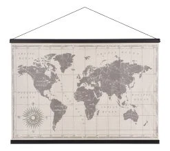 Grosses soldes 🛒 TIME Kak&eacute;mono 90x75 cm VINTY Blanc / Noir 😍 -Espace Déco Magasin 2099901448712 Z3