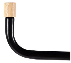 Promo 🔔 TIME Porte manteaux NILA noir et naturel ⌛ -Espace Déco Magasin 2099901456861 Z3