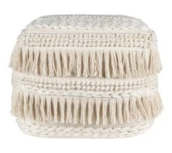 Meilleur prix 🔔 TIME Pouf H. 40 cm BERBERE Naturel ⭐