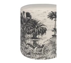 Remise ⌛ TIME Pouf H. 40 cm PALMIERS Naturel ✔️ -Espace Déco Magasin 2099901457011 A