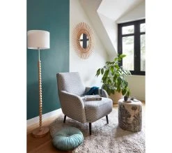 Remise ⌛ TIME Pouf H. 40 cm PALMIERS Naturel ✔️