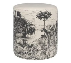 Remise ⌛ TIME Pouf H. 40 cm PALMIERS Naturel ✔️ -Espace Déco Magasin 2099901457011 Q