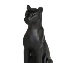 Sortie ⌛ TIME Statue H52 cm PANTHERE Noir 😉 -Espace Déco Magasin 2099901474490 D