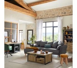 Top 10 😀 TIME Biblioth&egrave;que BAXTER imitation ch&ecirc;ne 😀 -Espace Déco Magasin 3102000111957 AMB9 264228