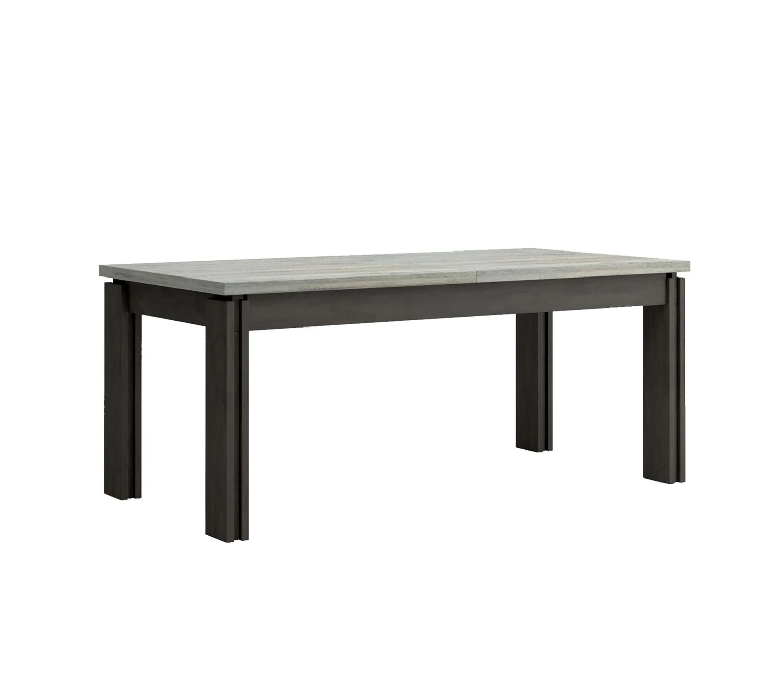 Le moins cher ⭐ TIME Table L.180 + allonge BAXTER imitation chêne/ gris 💯 5 Le moins cher ⭐ TIME Table L.180 + allonge BAXTER imitation chêne/ gris 💯 – Image 3