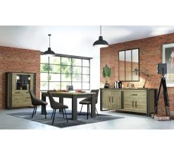 Coupon 👍 TIME Table L.180 + allonge BAXTER imitation ch&ecirc;ne 😉