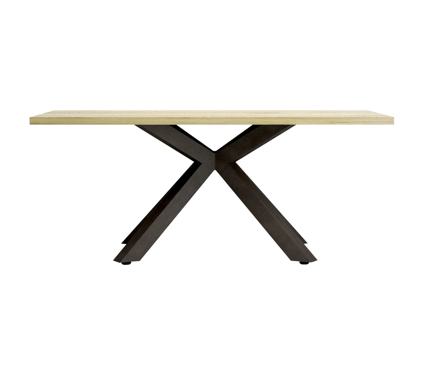 Grosses soldes 🥰 TIME Table L.180 pied central BAXTER imitation chêne ✨ 4 Grosses soldes 🥰 TIME Table L.180 pied central BAXTER imitation chêne ✨ – Image 2