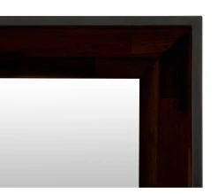 Meilleure affaire 😉 TIME Miroir L.160 ZARA acacia massif et noir ⌛ -Espace Déco Magasin 3248119119306 D