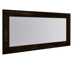 Meilleure affaire 😉 TIME Miroir L.160 ZARA acacia massif et noir ⌛ -Espace Déco Magasin 3248119119306 Q