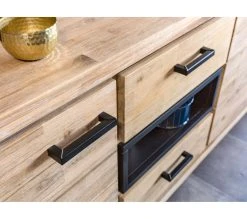 Offres ✨ TIME Buffet 3 portes ZARA acacia massif 🎉 -Espace Déco Magasin 3248119120821 AMB9 120544