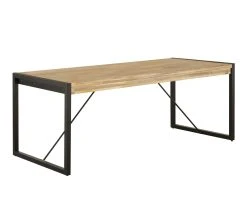 De gros ❤️ TIME Table rectangulaire L.200 ZARA acacia massif 🌟 -Espace Déco Magasin 3248119121828 Q