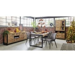 Meilleure vente 👏 TIME Vitrine 2 portes ZARA acacia massif 😉 -Espace Déco Magasin 3248119122825 AMB9 174341