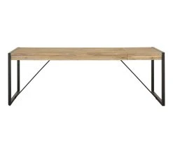 Bon marché 👍 TIME Table L.180/230 + allonge ZARA acacia massif 👍 -Espace Déco Magasin 3248119127820 Z3