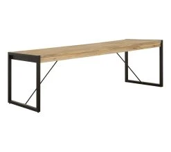 Bon marché 👍 TIME Table L.180/230 + allonge ZARA acacia massif 👍 -Espace Déco Magasin 3248119127820 Z4