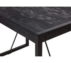 Remise 💯 TIME Mange debout L.120 ZARA acacia massif et noir 😉 -Espace Déco Magasin 3248119129305 Z2