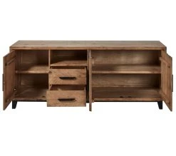 Promo 👏 TIME Buffet 3 portes/ 2 tiroirs PATIO Pin massif 🧨 -Espace Déco Magasin 3248119189347 VO