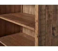 Le moins cher 👏 TIME Biblioth&egrave;que PATIO Pin massif ⌛ -Espace Déco Magasin 3248119191340 D