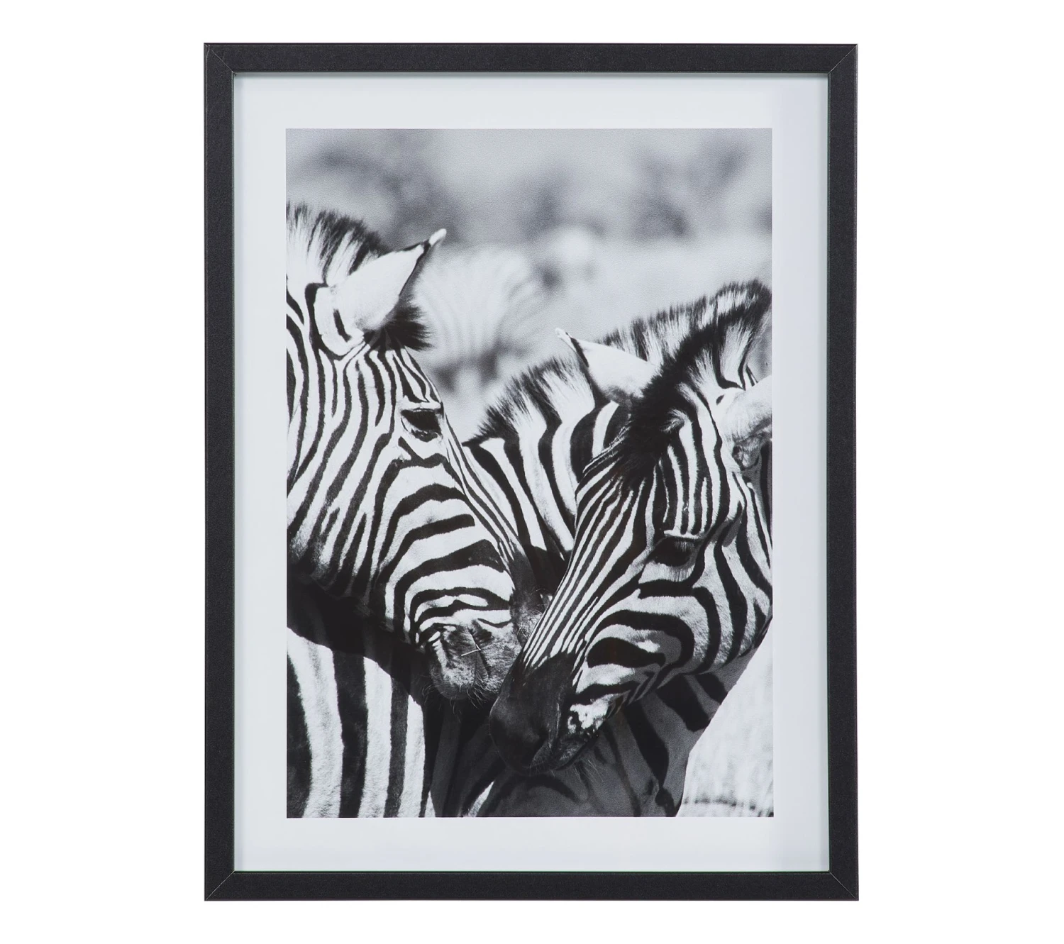 De gros ✨ TIME Image 30x40 cm ZEBRES CALIN Noir / Blanc ❤️ 4 De gros ✨ TIME Image 30x40 cm ZEBRES CALIN Noir / Blanc ❤️ – Image 2