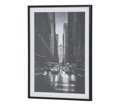 Budget 🧨 TIME Image 50x70 cm CITY NIGHT Noir 👍 -Espace Déco Magasin 3446035938128 P