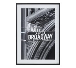 Promo 🔥 TIME Image 50x70 cm BROADWAY Noir 💯 -Espace Déco Magasin 3446035938135 F