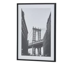 Meilleur prix 🧨 TIME Image 50x70 cm STREET BRIDGE Noir ⭐ -Espace Déco Magasin 3446035938142 P