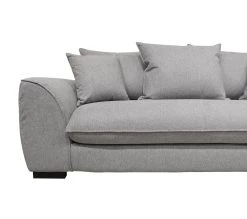 Acheter ⭐ TIME Canap&eacute; 3 places convertible SAGA tissu polaris grey 18 ✔️ -Espace Déco Magasin 3544740026083 A