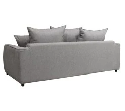 Acheter ⭐ TIME Canap&eacute; 3 places convertible SAGA tissu polaris grey 18 ✔️ -Espace Déco Magasin 3544740026083 R
