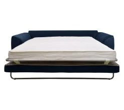 Grosses soldes 😍 TIME Canap&eacute; 3 places convertible SAGA tissu trinity blue 30 ⭐ -Espace Déco Magasin 3544740026151 VO