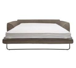 Le moins cher 😀 TIME Canap&eacute; 3 places convertible SAGA tissu regain taupe 10 🛒 -Espace Déco Magasin 3544740026205 VO