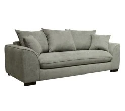 Meilleur prix ⌛ TIME Canap&eacute; 3 places convertible SAGA tissu regain zinc 167 🎁 -Espace Déco Magasin 3544740026229 Q