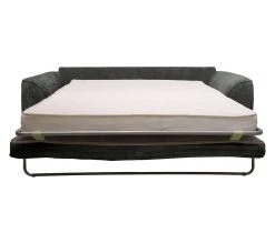 Nouveau 🧨 TIME Canap&eacute; 3 places convertible SAGA tissu sally anthracite 205 ✔️ -Espace Déco Magasin 3544740026298 VO