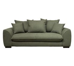 Bon marché ✨ TIME Canapé 3 places SAGA tissu polaris winter 12 🔥