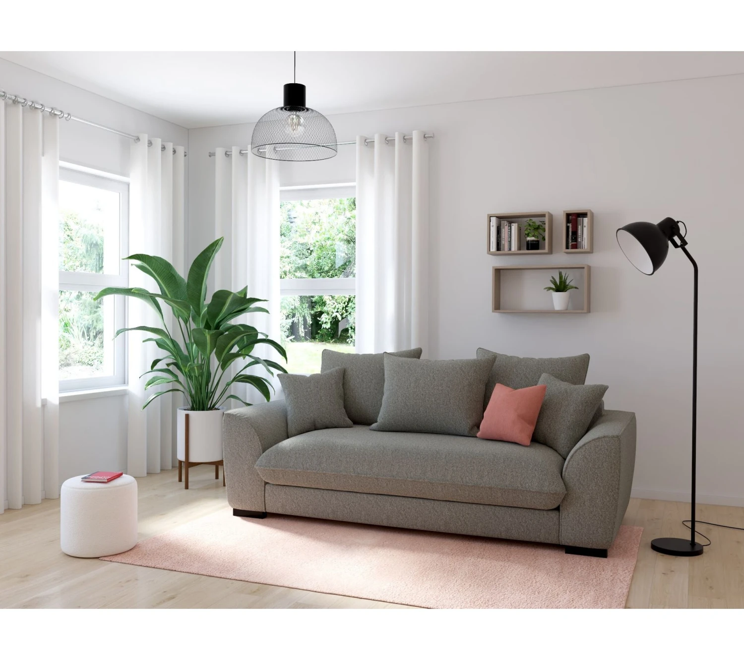 Nouveau 👏 TIME Canapé 3 places SAGA tissu polaris graphite 20 ✨ 3 Nouveau 👏 TIME Canapé 3 places SAGA tissu polaris graphite 20 ✨