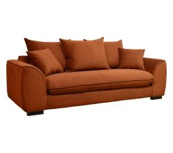Top 10 ✔️ TIME Canap&eacute; 3 places SAGA tissu trinity rust 25 🛒 -Espace Déco Magasin 3544740026397 Q