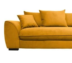 Meilleure vente 🥰 TIME Canap&eacute; 3 places SAGA tissu trinity amber 26 🔥 -Espace Déco Magasin 3544740026403 A